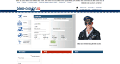 Desktop Screenshot of bilete-deavion.ro