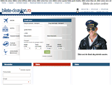 Tablet Screenshot of bilete-deavion.ro